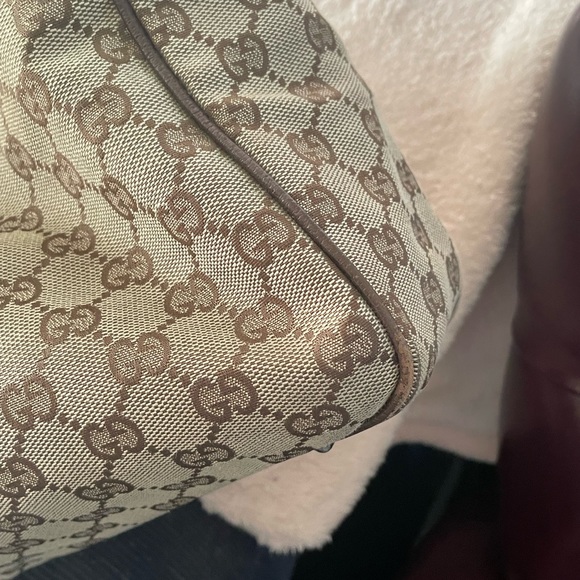 Gucci Tote Bag GG Canvas Leather - Picture 14 of 16